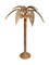 Large Palm Tree Floor Light in Rattan 5