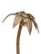 Große Palm Tree Stehlampe aus Rattan 8