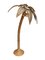 Lámpara de pie grande con forma de palmera de ratán, Imagen 3
