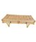 French Coffee Table in Bamboo and Rattan, 1960s, Image 2