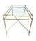 Coffee Table in Faux Bamboo and Brass from Maison Bagues, 1960s, Image 10