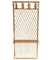French Riviera Coat Rack in Rattan and Bamboo with Wooden Shelf, 1970s, Image 7