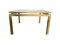 Vintage Side Table in Brass with Smoked Glass Top by Guy Lefevre, 1970s 8