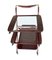 Bar Cart Trolley in Mahogany with Removable Trays by Cesare Lacca, 1950s 10