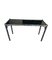 Chinoiserie Black Lacquered Console Table in Faux Bamboo, 1960s, Image 3