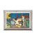 Abstrakte Stillleben mit Hafen Hintergrund, 1950er, Gemälde, gerahmt 8