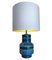 Bitossi Ceramic Lamp in Rimini Blue by Aldo Londi, 1960s 8