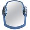 Crystal Arte Blue Mirror with Side Lights, 1960s 1