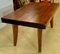 Art Deco Table in Rosewood and Marquetry Veneer 5