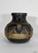 Anthracite and Golden Terracotta Vase, 1900s 9