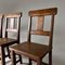Antique Oak Dining Chairs, 1890s, Set of 4 3