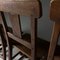 Antique Oak Dining Chairs, 1890s, Set of 4 2