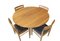 Round Dining Table in Oak by Hans J. Wegner for Andreas Tuck, 1960s 5