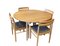 Round Dining Table in Oak by Hans J. Wegner for Andreas Tuck, 1960s 11