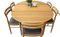 Round Dining Table in Oak by Hans J. Wegner for Andreas Tuck, 1960s 13