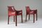 Cab 413 Armchairs by Mario Bellini for Cassina, Italy, 1970s, Set of 2 8