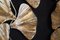 Golden Gingko Murano Glass Leaf Sconces in the style of Tommaso Barbi, 1990s, Set of 2 16