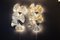Golden Gingko Murano Glass Leaf Sconces in the style of Tommaso Barbi, 1990s, Set of 2 9