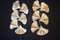 Golden Gingko Murano Glass Leaf Sconces in the style of Tommaso Barbi, 1990s, Set of 2 11
