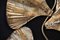 Golden Gingko Murano Glass Leaf Sconces in the style of Tommaso Barbi, 1990s, Set of 2, Image 10