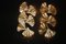 Golden Gingko Murano Glass Leaf Sconces in the style of Tommaso Barbi, 1990s, Set of 2 6