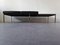 Black Leather Bench with White Laminated Table by Thonet, 1960s, Image 7