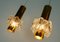 Mid-Century Modern Glass and Brass Pendant Lights, 1960s / 70s, Set of 4, Image 9