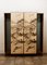 Armoire Vintage en Bois avec Luminaire 1