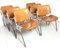 DSC 106 Desk Chairs by Giancarlo Piretti for Castelli, 1965, Set of 6, Image 1