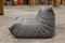 Grey Microfiber Togo 2- and 3-Seat Sofa by Michel Ducaroy for Ligne Roset, Set of 2, Image 5
