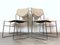 Vintage Italian Beige Desk Chairs from Bonomia, 1970s, Set of 4, Image 7