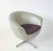 Fauteuil Pivotant Space Age, Tchécoslovaquie, 1960s 4