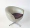 Space Age Czechoslovakian Lounge Swivel Chair, 1960s, Image 4