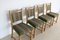 Vintage Brutalist Dining Chairs, 1950s, Set of 4 6
