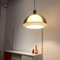Lampe à Suspension Modèle Kuplat attribuée à Yki Nummi de Orno, Finlande, 1950s 4