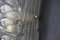 Molded Clear Frosted Murano Glass Wall Lights, 2000s, Set of 2, Image 6