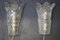 Molded Clear Frosted Murano Glass Wall Lights, 2000s, Set of 2 9