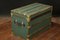 French Green Courier Trunk from De La Brand Moynat, 1920s 8