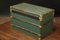 French Green Courier Trunk from De La Brand Moynat, 1920s 5