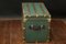 French Green Courier Trunk from De La Brand Moynat, 1920s, Image 12