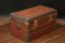 Vintage Trunk in Beech and Metal 5