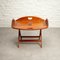 Danish Folding Butlers Tray Table in Teak from Trip Trap 3