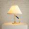 Danish 306 Table Lamp in Brass by Kaare Klint for Le Klint, 1960s 13