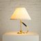 Danish 306 Table Lamp in Brass by Kaare Klint for Le Klint, 1960s, Image 13