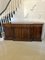 Antique Regency Revival Figured Mahogany Breakfront Sideboard, 1930s 1