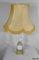 Louis XVI Style Opaline and Bronze Table Lamp, 1950s, Image 13