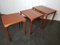 Tavolini ad incastro di Furniture Factories, Danimarca, anni '60, set di 3, Immagine 7