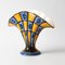 Jarrón Art Déco en forma de abanico de cerámica de Ditmar Urbach, años 20, Imagen 3