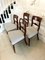 Antique Regency Mahogany Dining Chairs, 1825, Set of 4 3