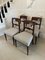 Antique Regency Mahogany Dining Chairs, 1825, Set of 4 2